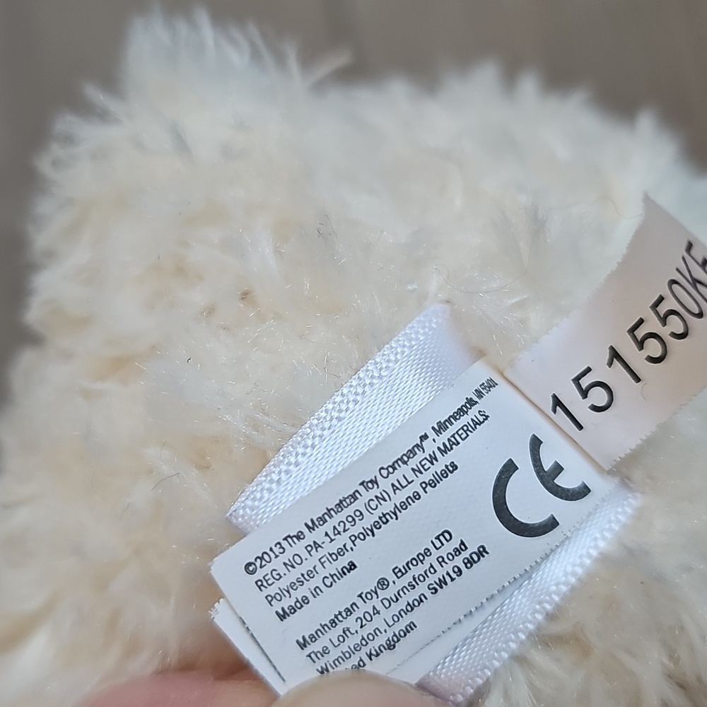 Manhattan Toy‎ Company Renny Rabbit 5" Plush - Picture 8 of 8